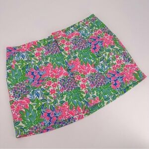 Lilly Pulitzer A Cherry On Top Colette Skort Skirt Size 12